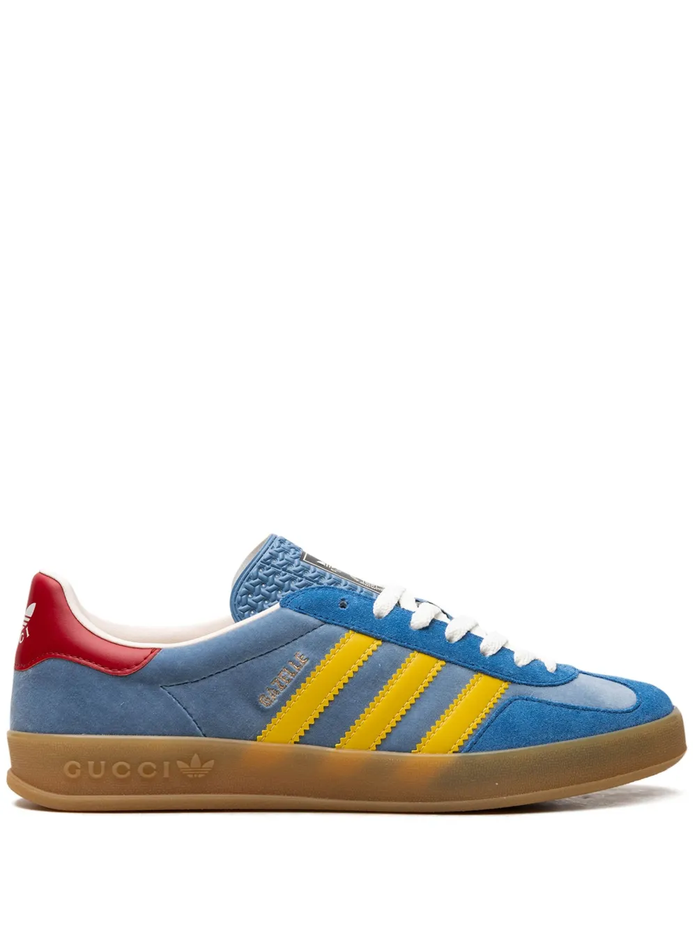 x Gucci Gazelle &quot;Light Blue Suede&quot; sneakers