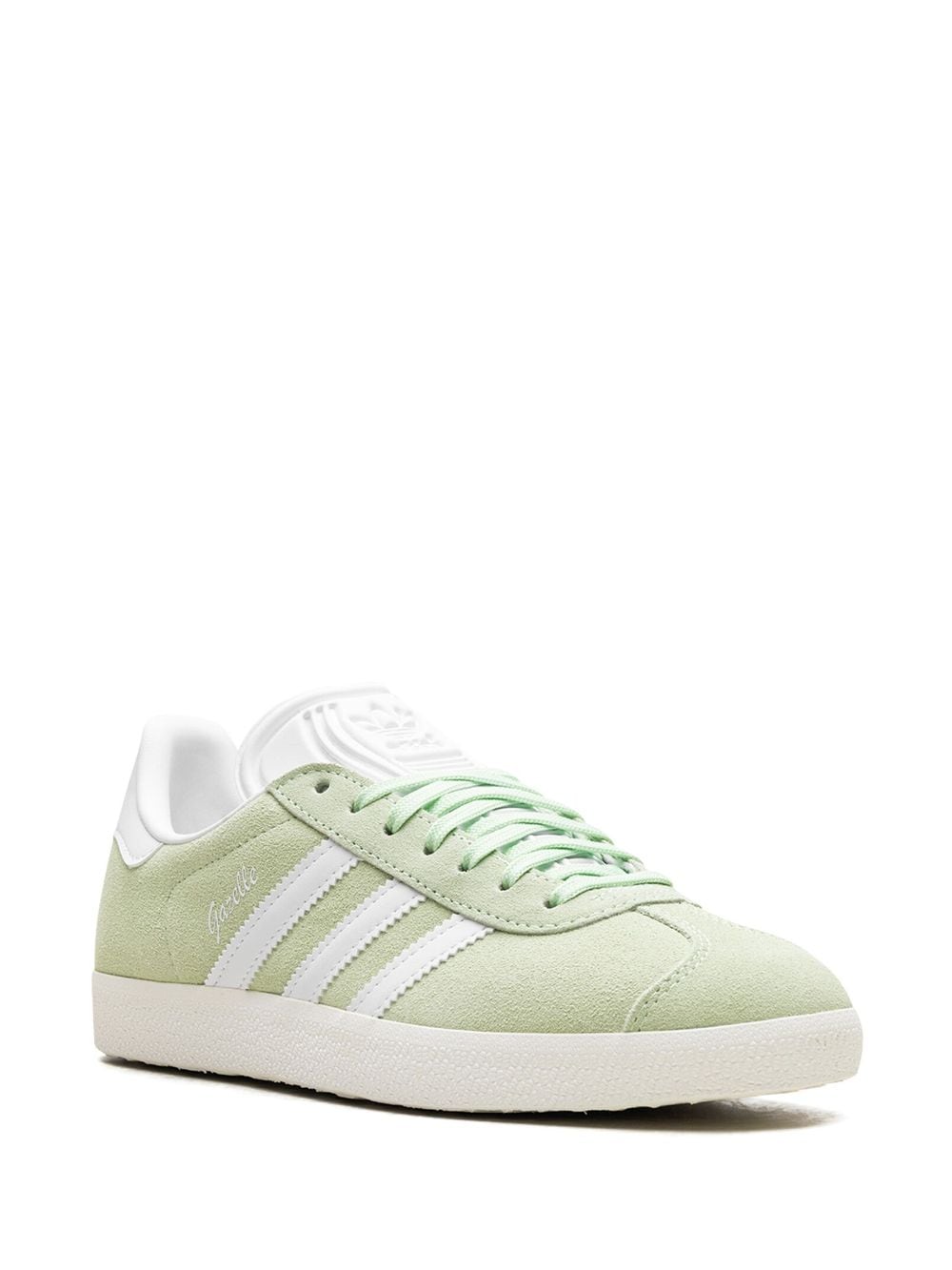 Shop Adidas Originals Gazelle "semi Green Spark" Sneakers