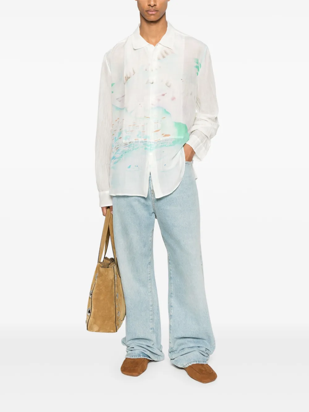 OUR LEGACY Adorn shirt - Beige