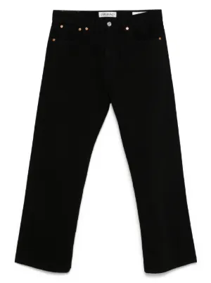 Sunflower Dess straight-leg Jeans | Black | FARFETCH