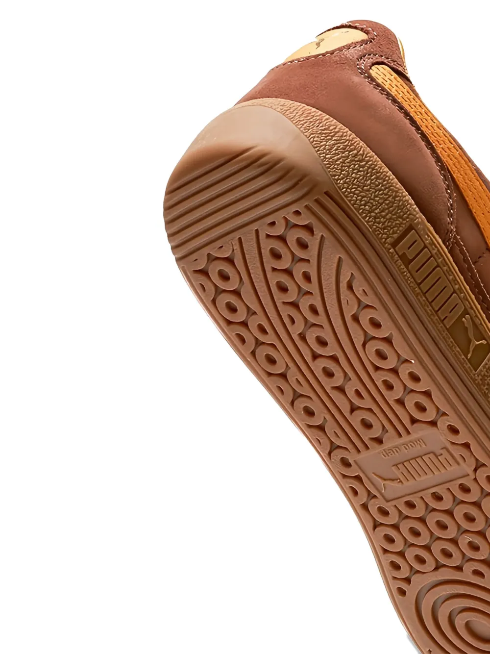 PUMA Palermo "Brown Mushroom Ginger Tea" sneakers