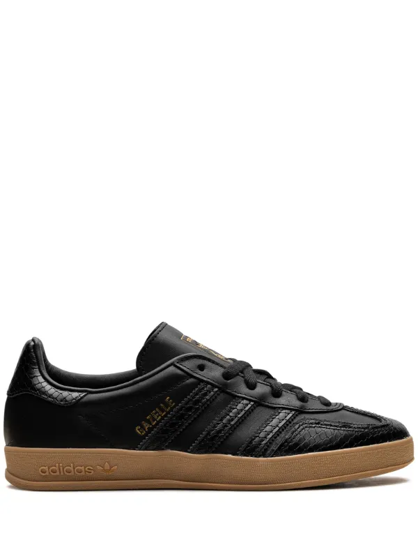 Adidas x Gazelle Baskets Indoor Core Black Snakeskin Noir FARFETCH FR