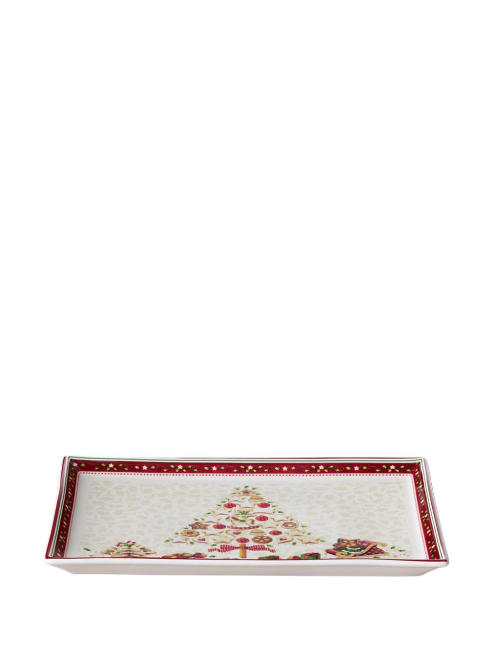 Villeroy & Boch Winter Bakery Delight gebak bord (40 cm) - Wit