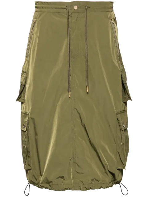 Cynthia Rowley falda midi estilo cargo