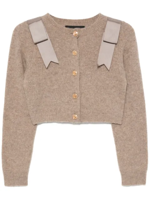 Cynthia Rowley wool cropped cardigan