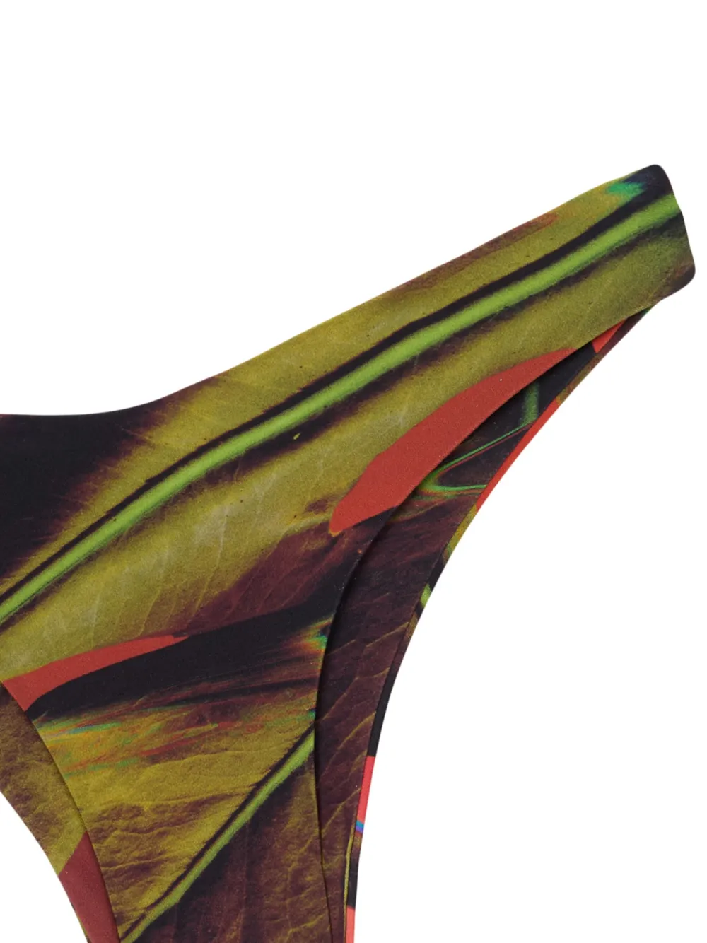 Lenny Niemeyer Bikinislip met abstract patroon - Groen