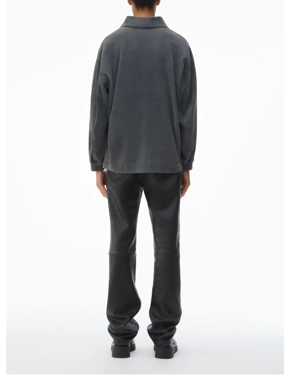 Alexander Wang Katoenen poloshirt Grijs