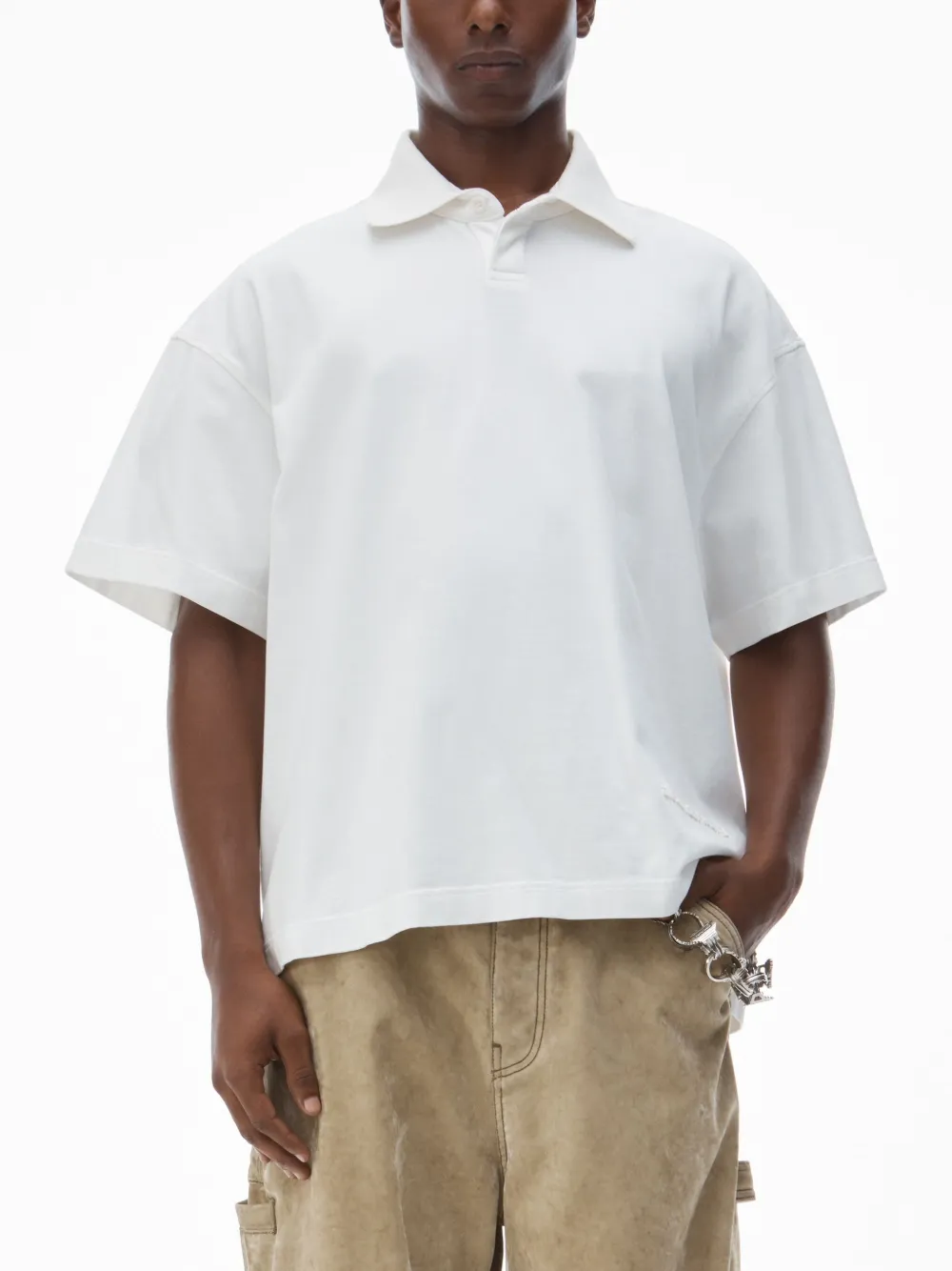 Alexander Wang Katoenen poloshirt Wit