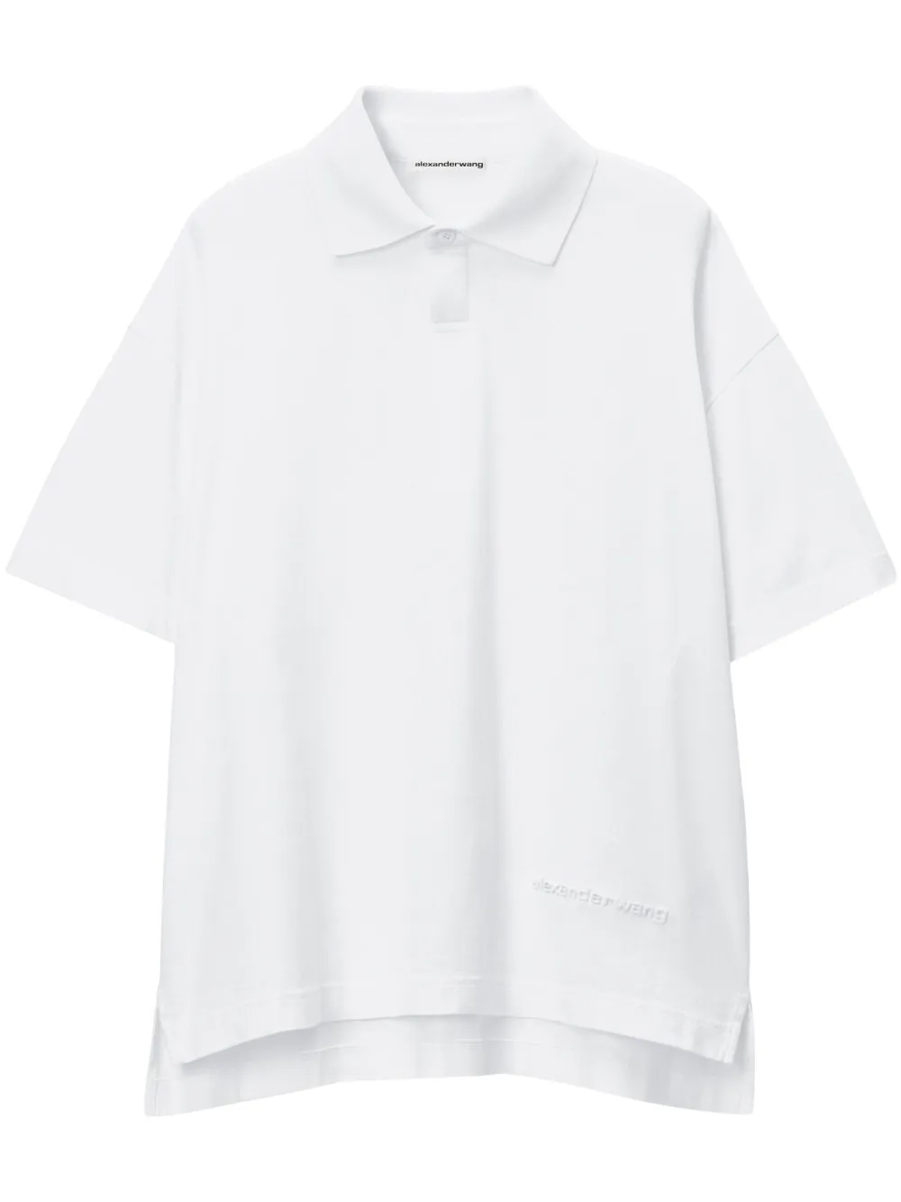 Alexander Wang playera tipo polo | blanco | Image 1