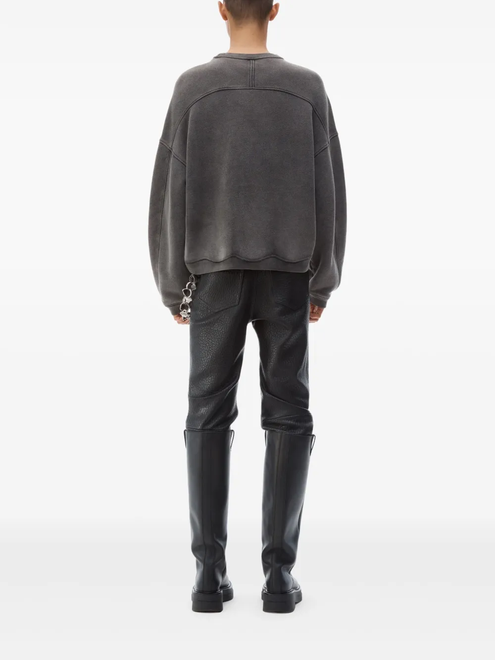 Alexander Wang Sweater met ronde hals Grijs