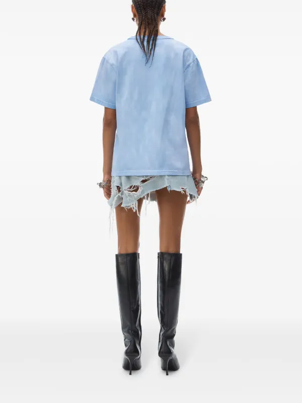 【Alexander Wang】Essential コットン ジャージーT☆関税込 alexanderwang アレキサンダーワング コットンジャージー ロゴ