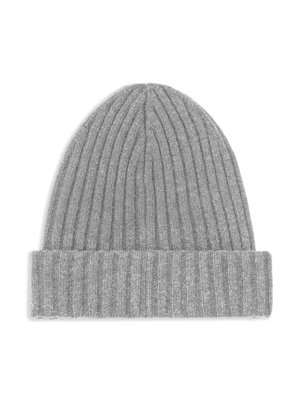 Alexander Wang logo-patch ribbed beanie hat - Grijs