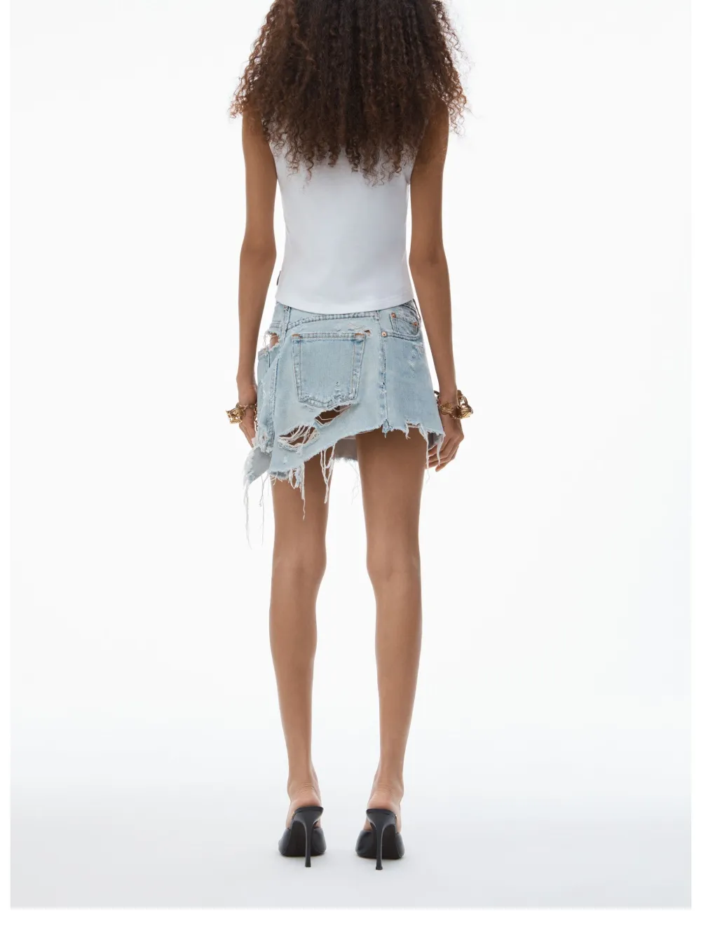 Alexander Wang Tanktop met V-hals Wit
