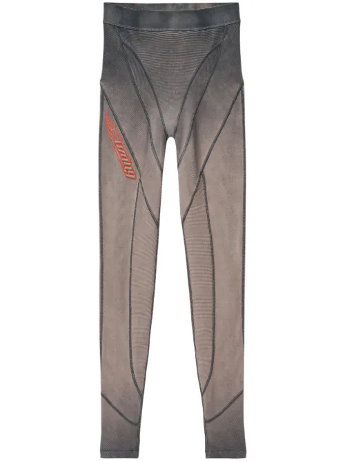 Legging à taille logo - Alexander Wang - Modalova