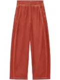 Alexander Wang perforated mesh trousers - Red