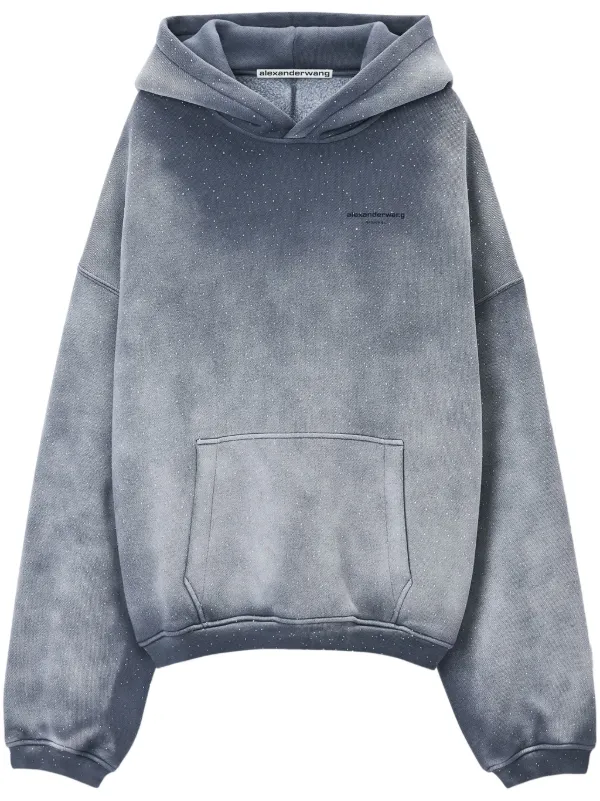 Alexander Wang ロゴ パーカー | ブラック | FARFETCH JP