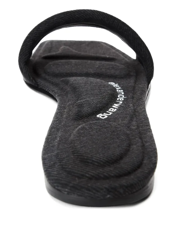 VIP【関税送料無料】希少 Alexander Wang rapture flip flops Alexander Wang Black Rapture Flip-flop Sandals | Lyst UK