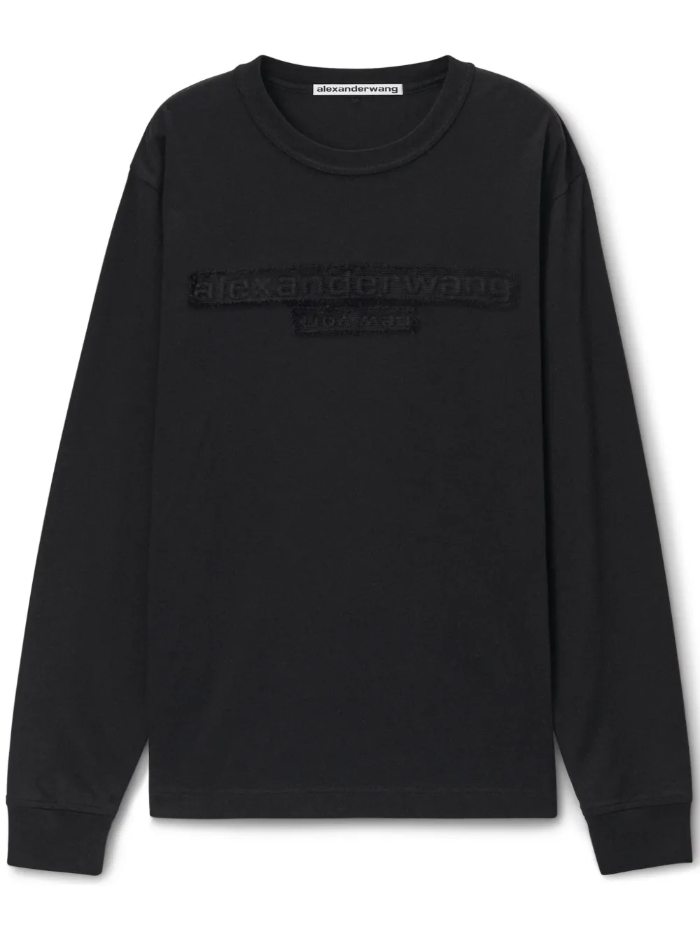 Alexander wang black sweatshirt deals