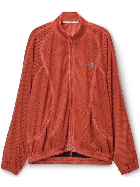 Alexander Wang mesh track jacket