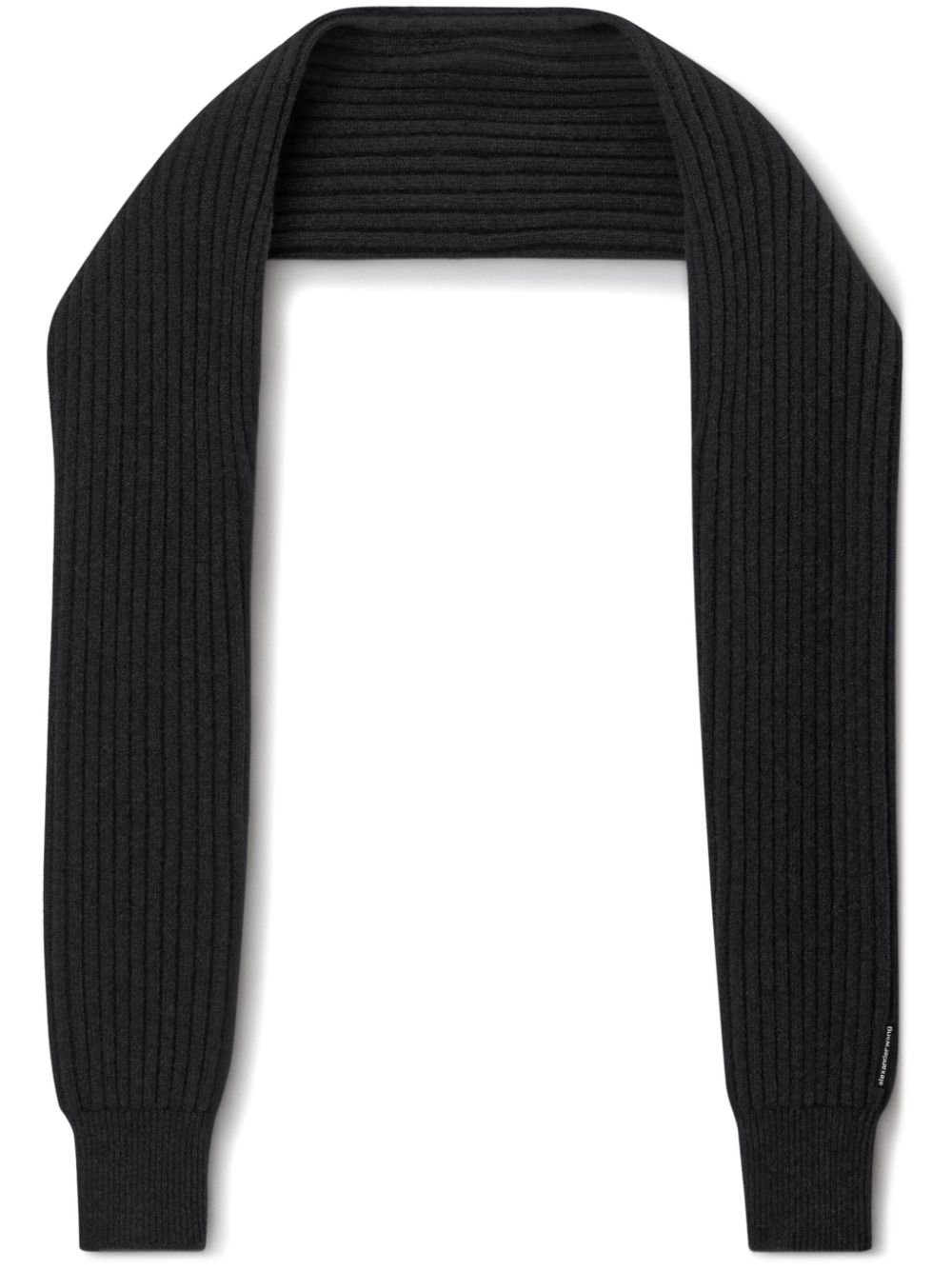 Alexander Wang sleeved ribbed scarf - Black