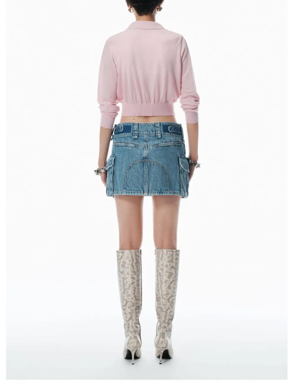 Alexander Wang Vest met logo Roze