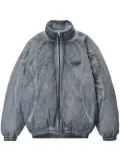 Alexander Wang padded track jacket - Grey