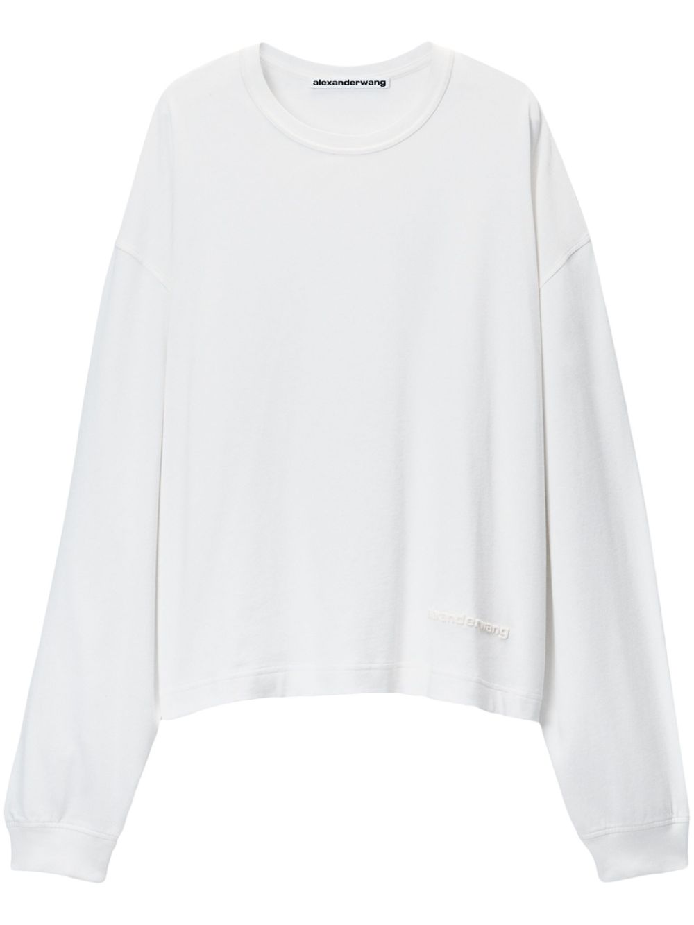 Alexander Wang cotton jersey T-shirt - White