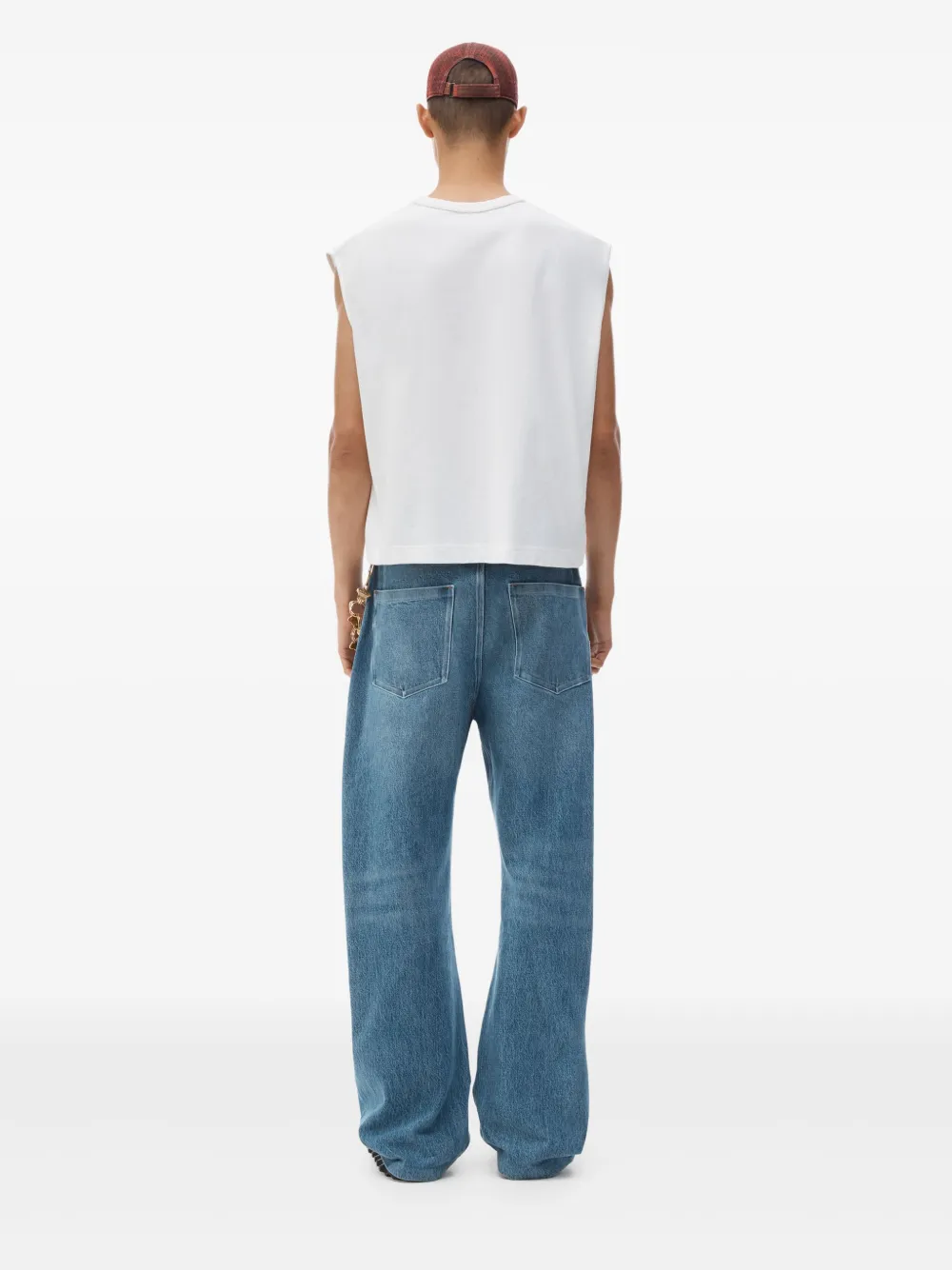 Alexander Wang Tanktop met print Wit