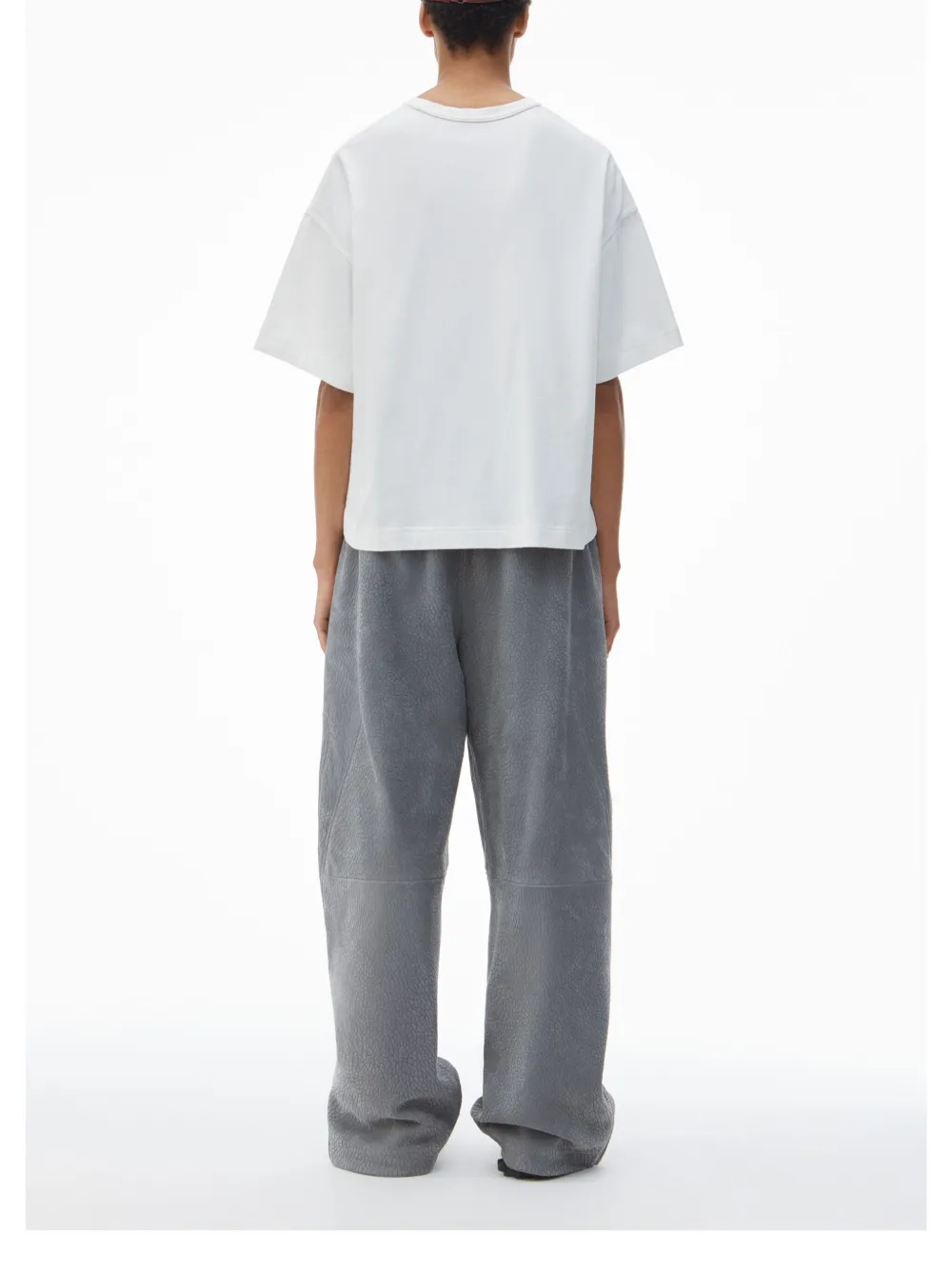 Alexander Wang Katoenen jersey T-shirt Wit