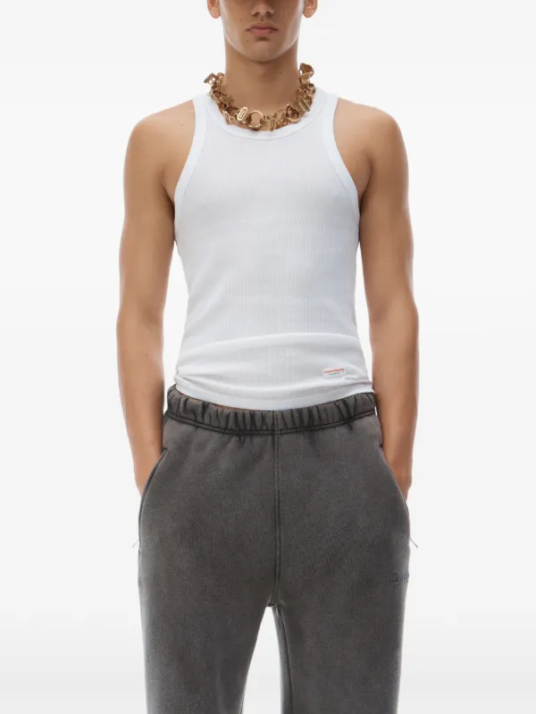 Alexander Wang フリース トラックパンツ | グレー | FARFETCH JP