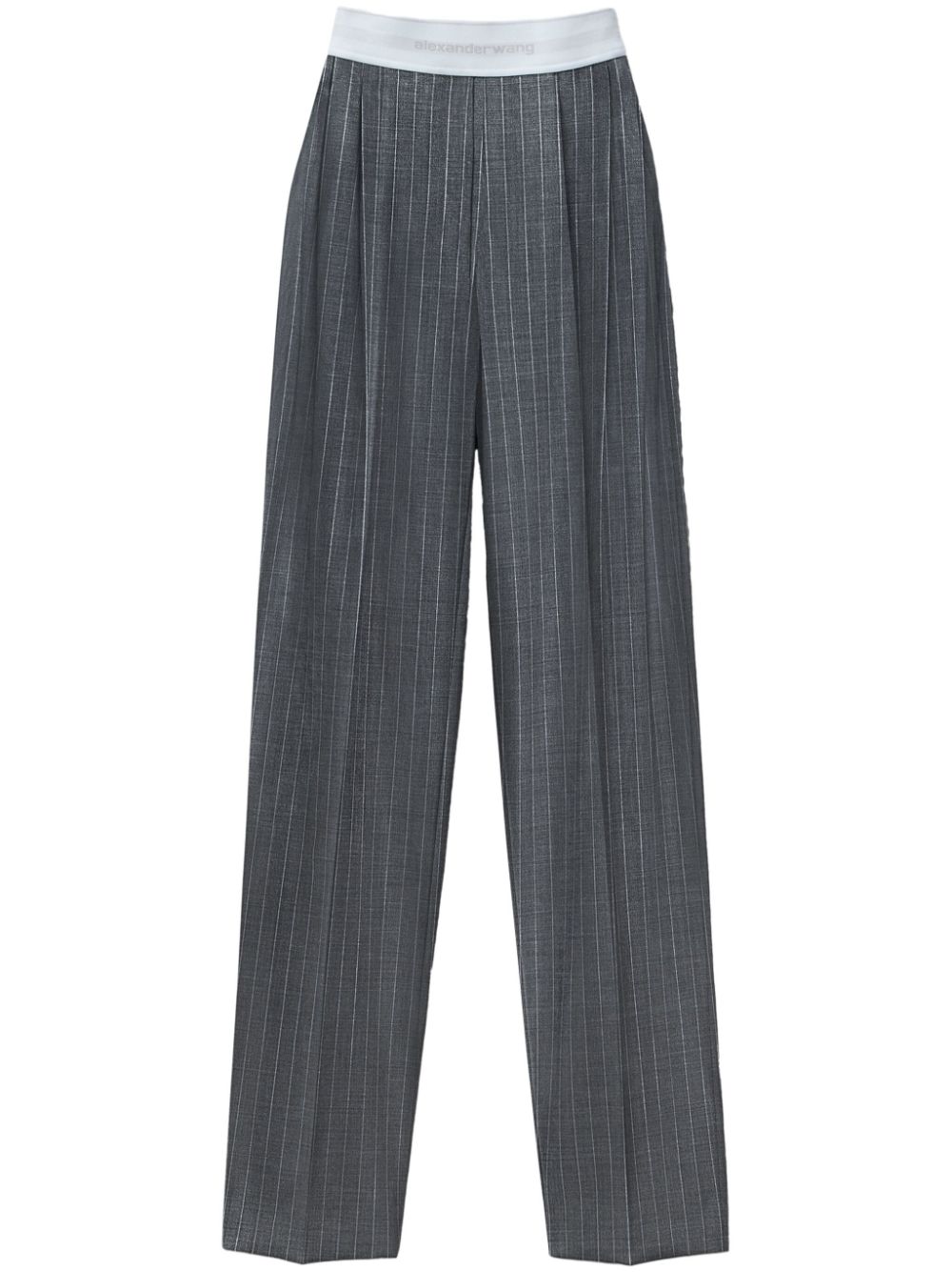 Image 1 of Alexander Wang high-waisted pleated trousers