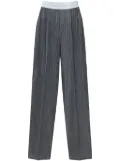 Alexander Wang high-waisted pleated trousers - Grey
