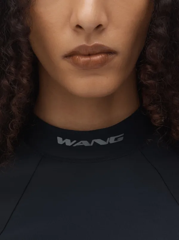 Alexander Wang mock-neck Top | Black | FARFETCH Alexander Wang mock-neck Top | Black | FARFETCH