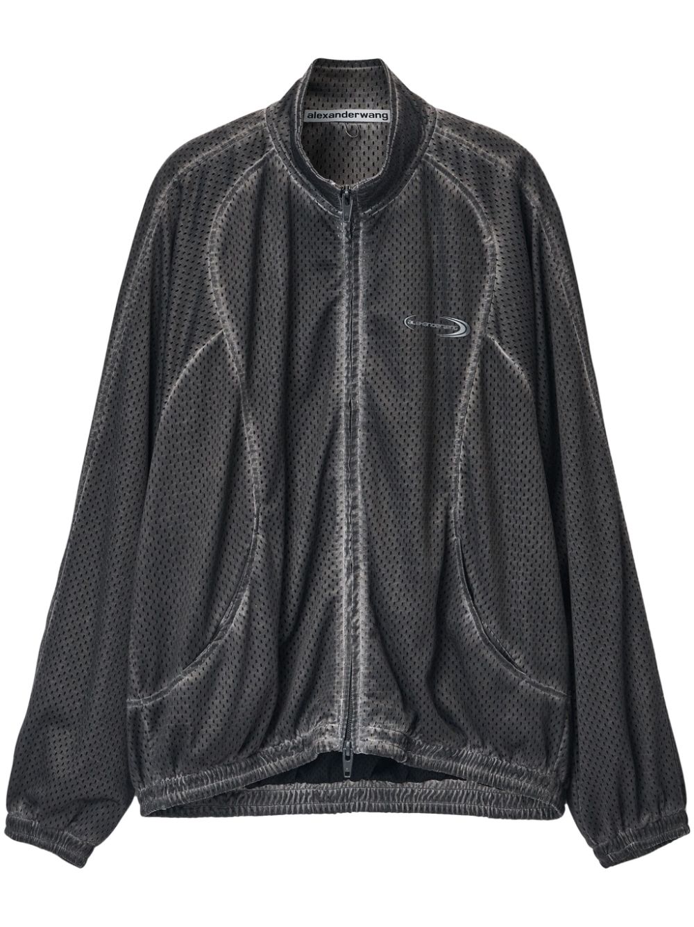 mesh track jacket