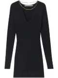 Alexander Wang Logo Nameplate dress - Black