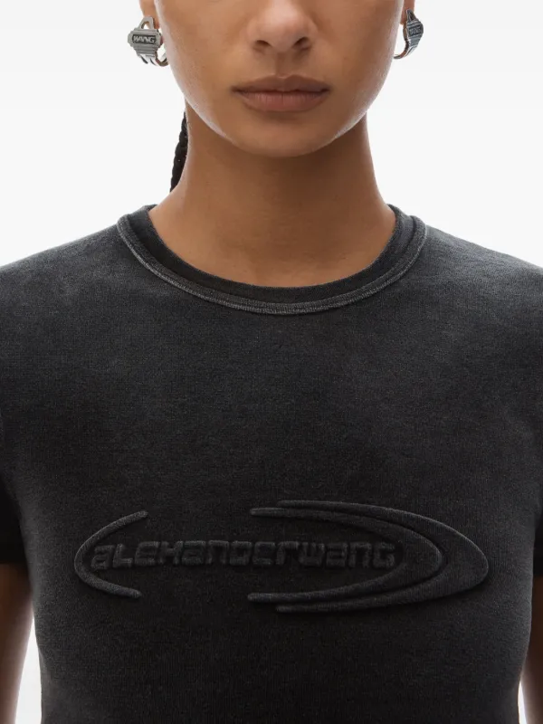 Alexander Wang Baby Tシャツ | ブラック | FARFETCH JP