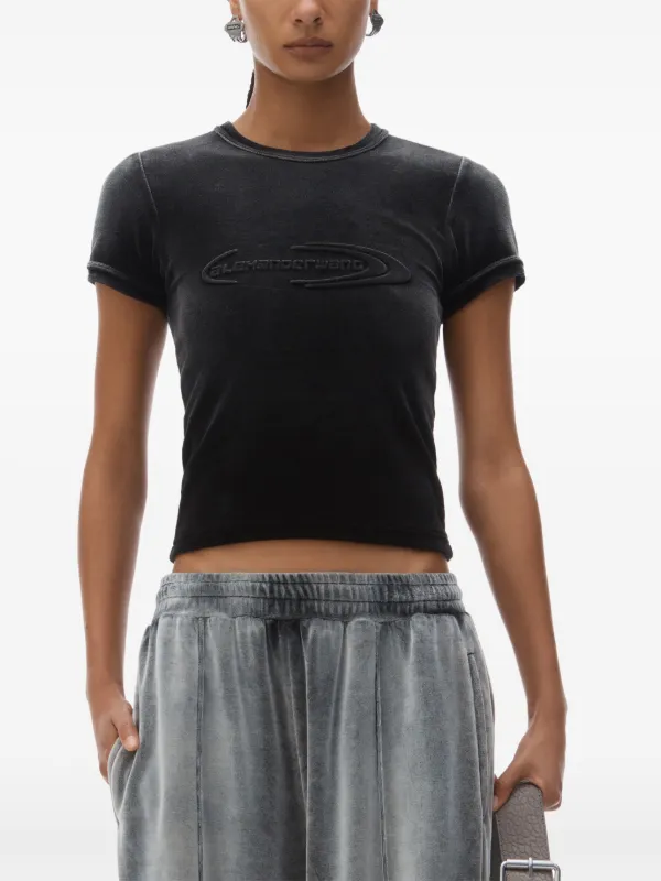 alexanderwang.t 黒 Tシャツ Sサイズ alexanderwang.t/アレキサンダーワン.ティー】ESSENTIAL JSY