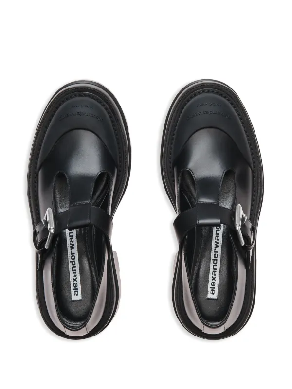 alexanderwang 黒 ポインテッドトゥ ミュール Alexander Wang Tova Pumps | Black | FARFETCH