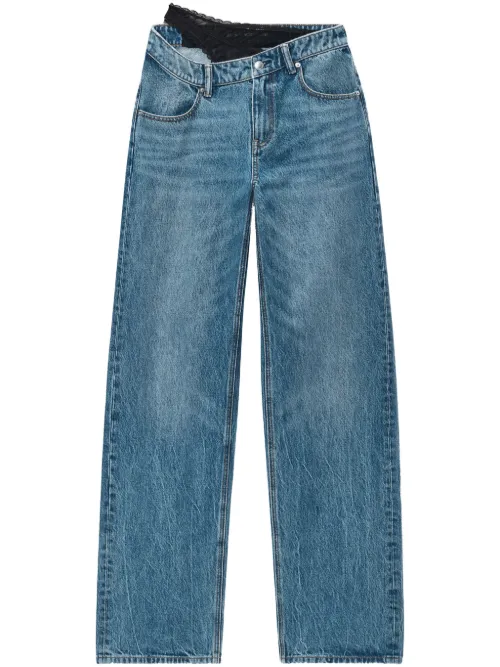 Jean à taille asymétrique - Alexander Wang - Modalova
