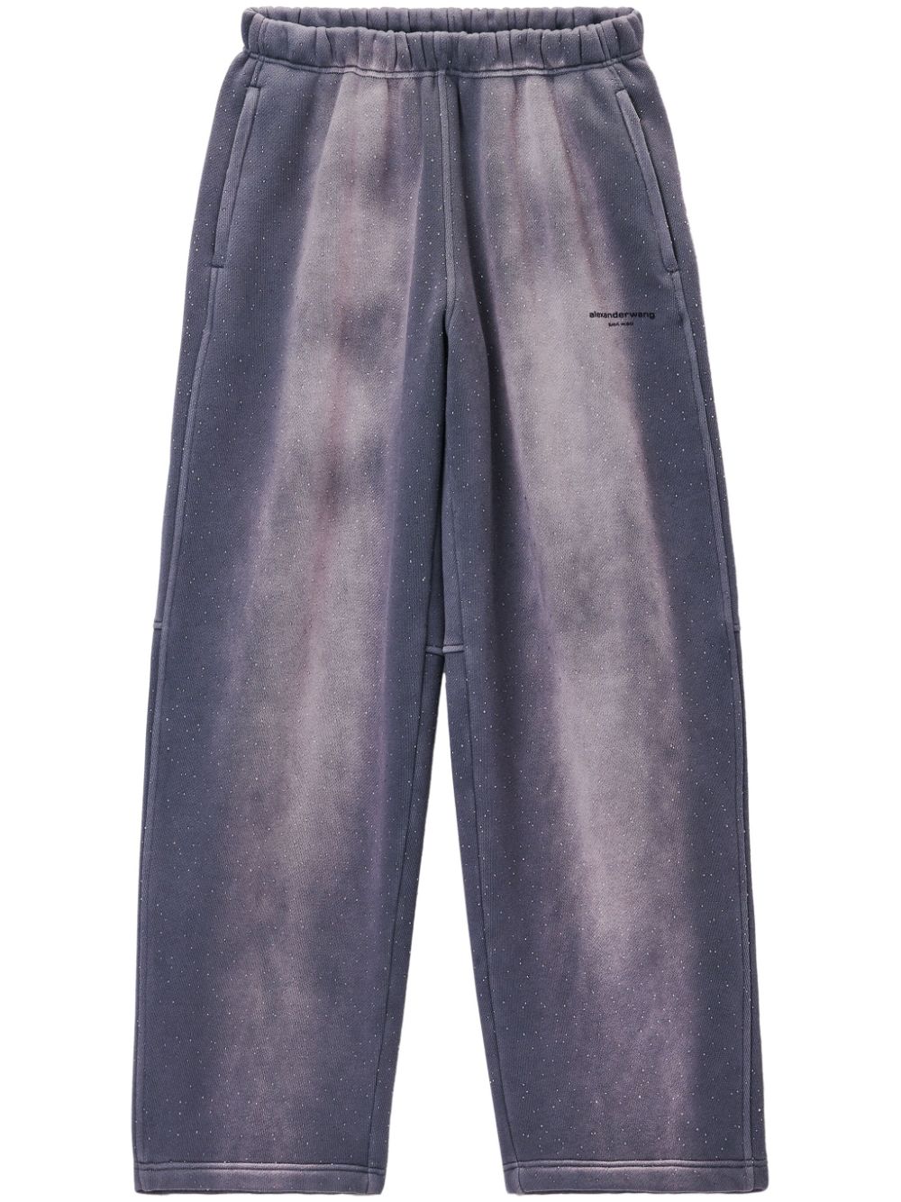 Alexander Wang space-print track pants Paars