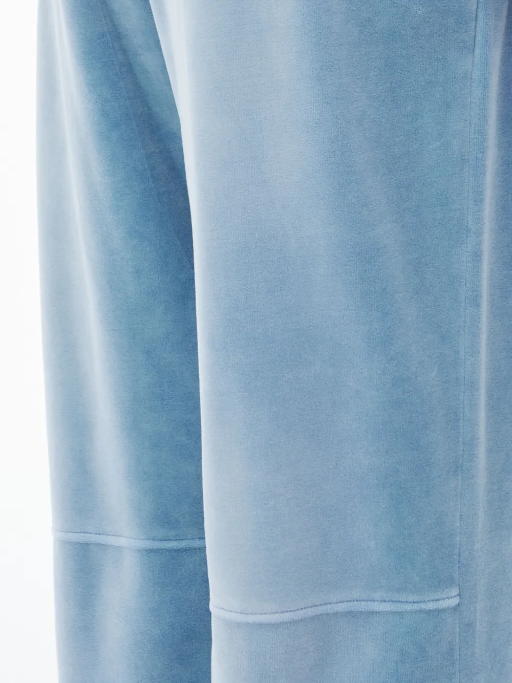 Alexander Wang velvet track pants Blauw