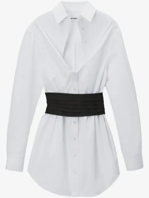 Alexander Wang vestido corto deconstruido