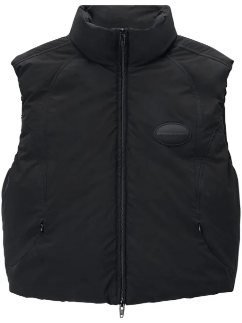Alexander Wang logo-patch gilet