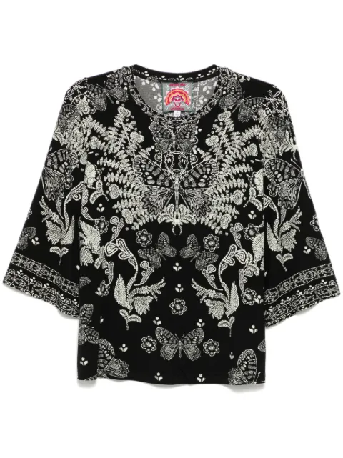 Johnny Was The Janie bell-sleeved top