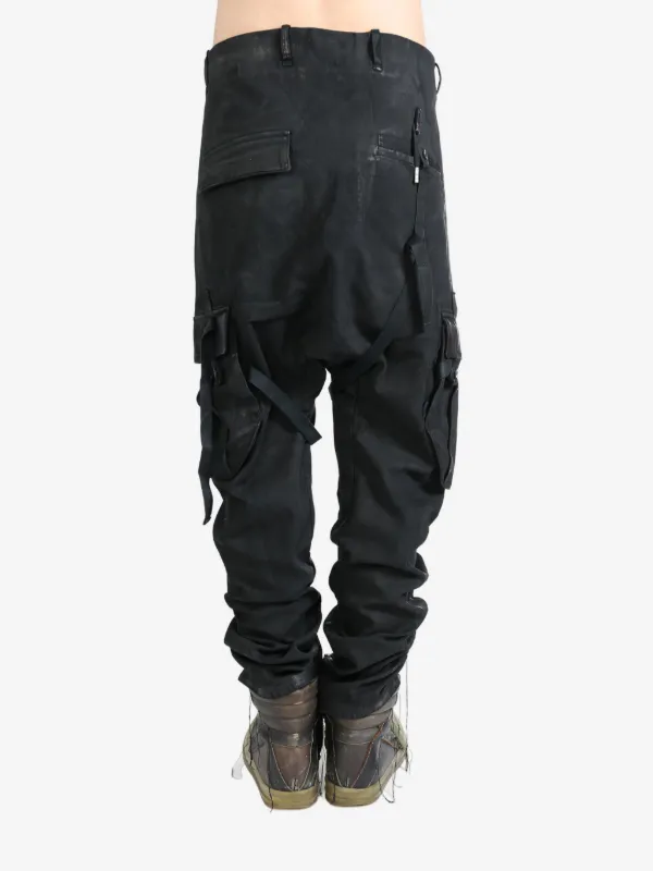 BORIS BIDJAN SABERI トラウザー 希少size XL Boris Bidjan Saberi Cargo Trousers | ブラック | FARFETCH JP