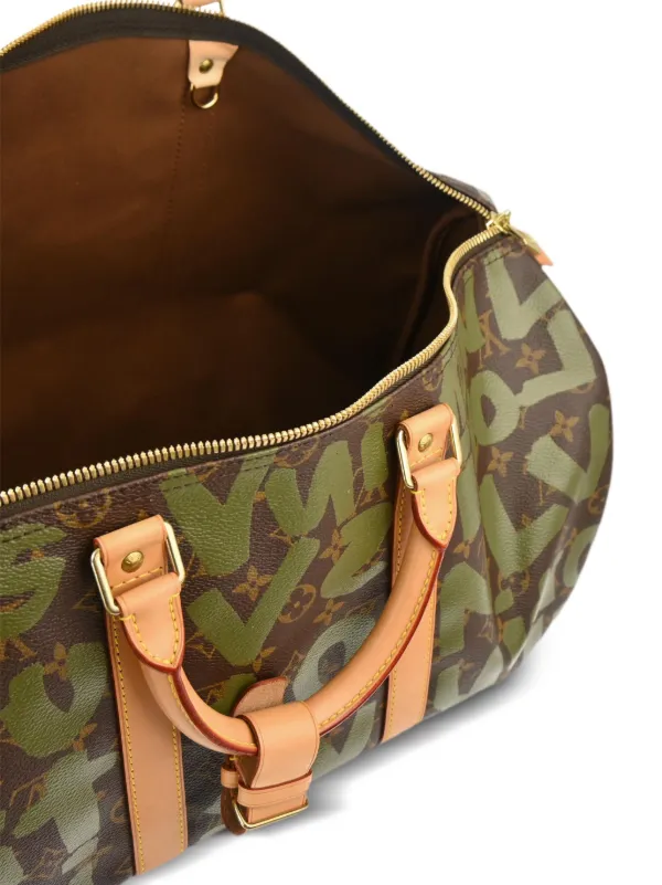 Louis Vuitton Pre-Owned 2001 グラフィティ キーポル 50 ダッフル