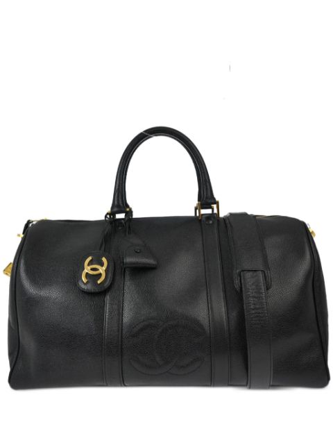 HOT SALE CHANEL 1992 CC two-way duffle bag Women