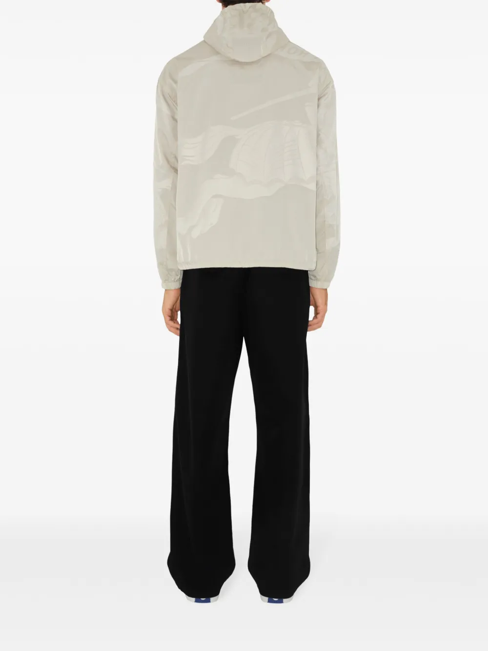 Burberry EKD lichtgewicht jack met capuchon Beige