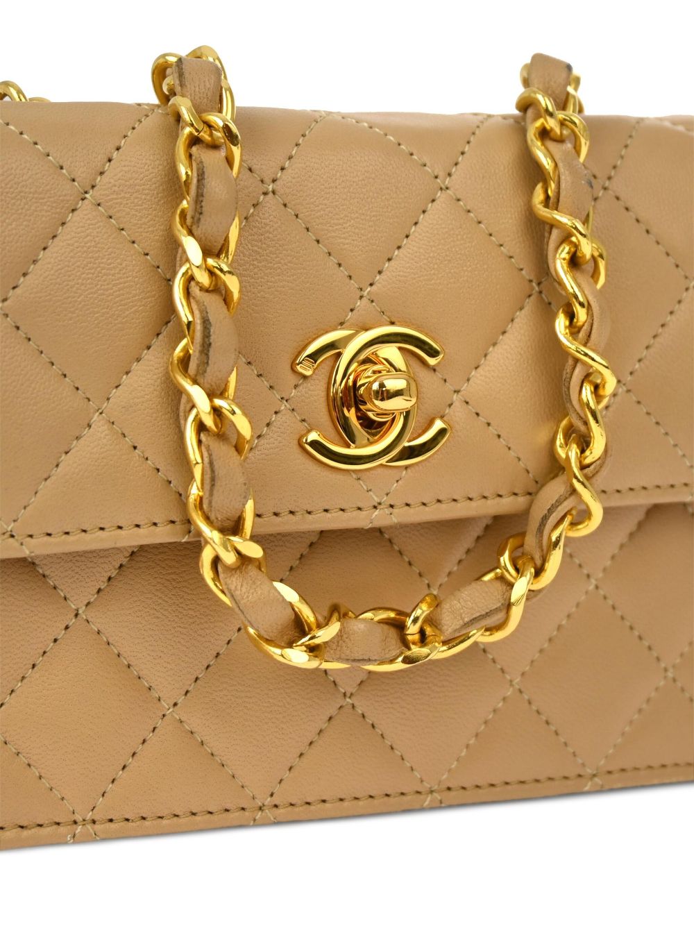 CHANEL 1990 small Classic Flap shoulder bag Women