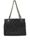 CHANEL Pre-Owned 2002 Petite Shopping Tote bag - Black